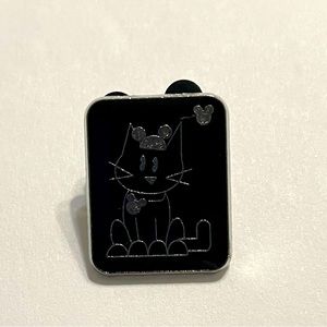 3/$25 Disney Trading Pins Cat With Mouse Ears Hat